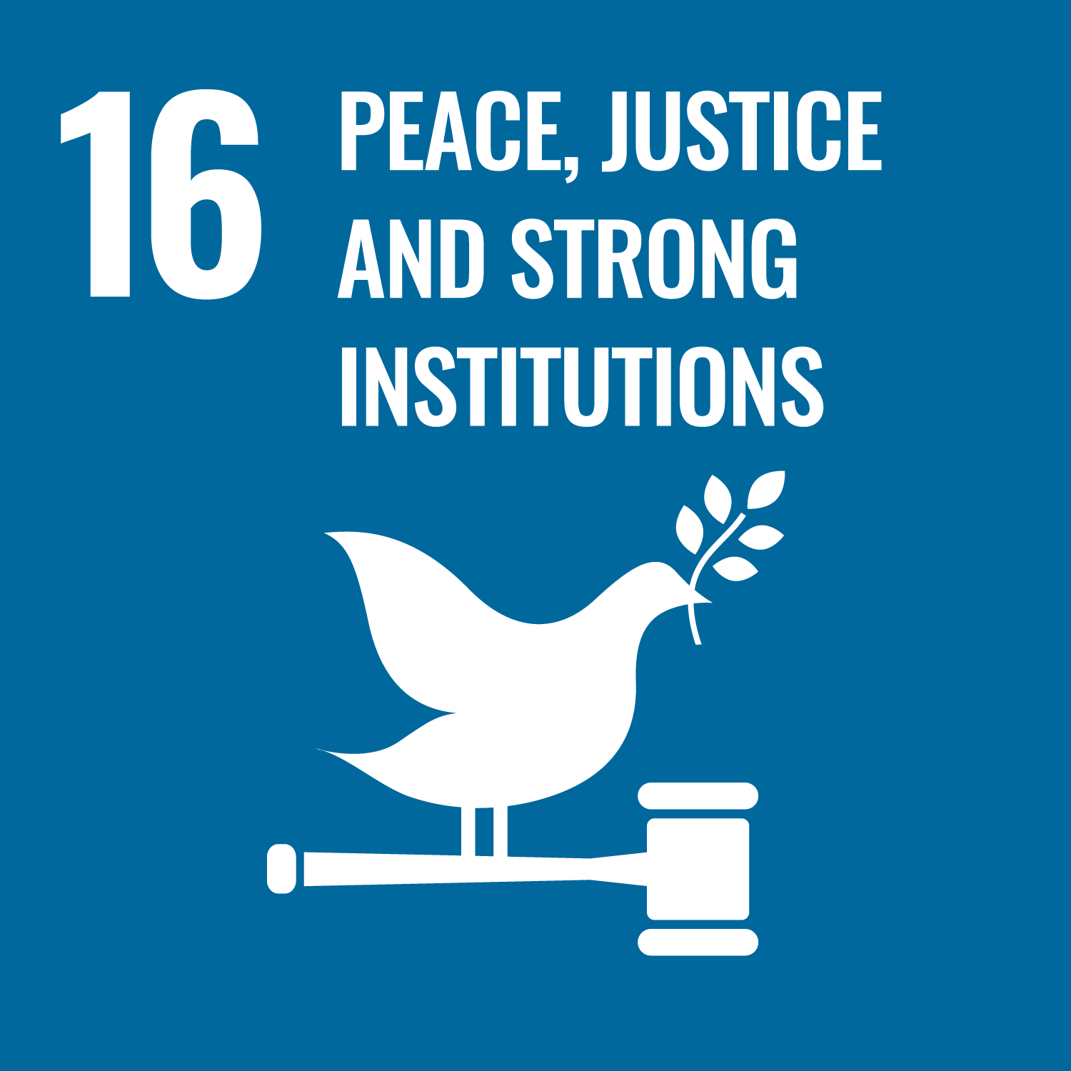 SDG 16: Peace, Justice & Strong Institutions